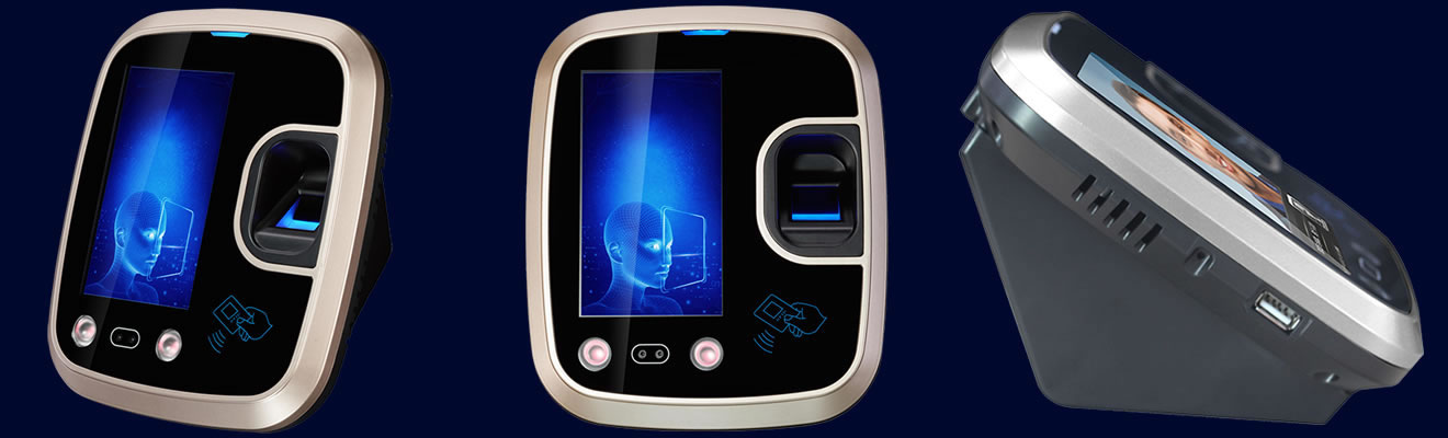 F850 Touch Screen RFID Card Fingerprint Facial Recognition banner